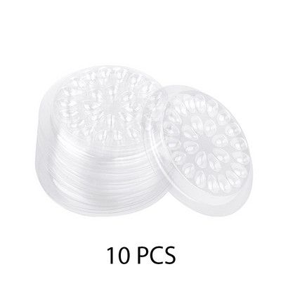 Suport adeziv tip floare x10