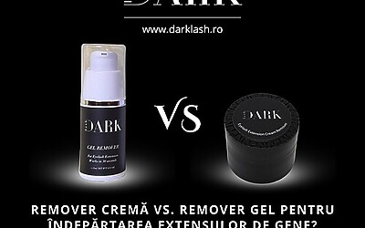 Remover cremă vs. Remover gel pentru îndepărtarea extensiilor de gene?
