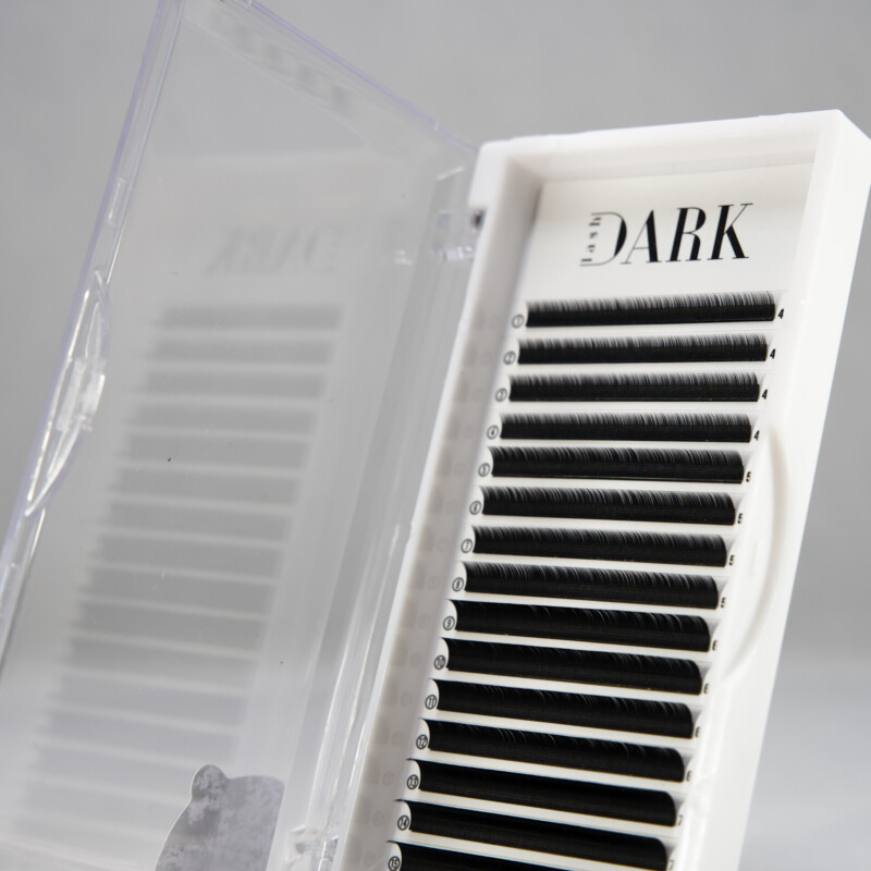 EXTENSII DE GENE DARK LASER LASH Curbura CC - imagine 2