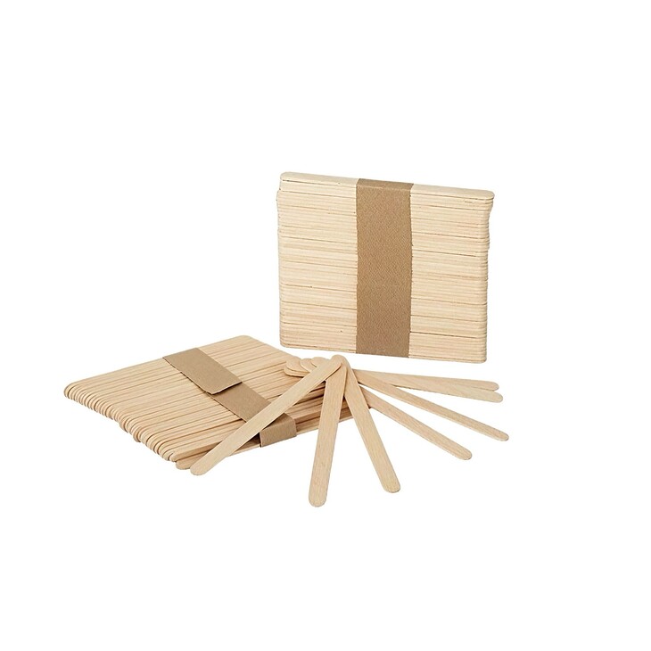 Set spatule pentru gene din lemn